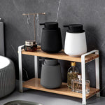 Elegant 300 ml ceramic soap dispenser – for liquid soaps and lotions
