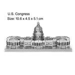 Creative 3D Metal Puzzle Set: Build and Discover Wonders of the World