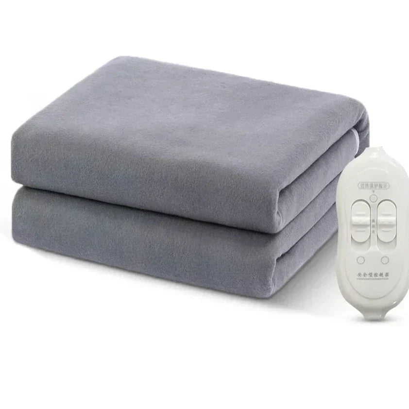 Electric Heated Blanket with Thermostat Control 220V – Smart Temperature Regulation for Consistent Warmth on Cold Days