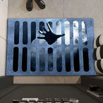 Spooky Halloween Doormat – Non-Slip Door Mat with Pumpkin and Ghost for the Entrance Area