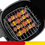 GrillMaster Profi-Spießset | Edelstahl & Halterung | Für Grill und Ofen