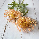 Elegante Kunst-Chrysantheme 38 cm | Realistische 10 cm Blüte