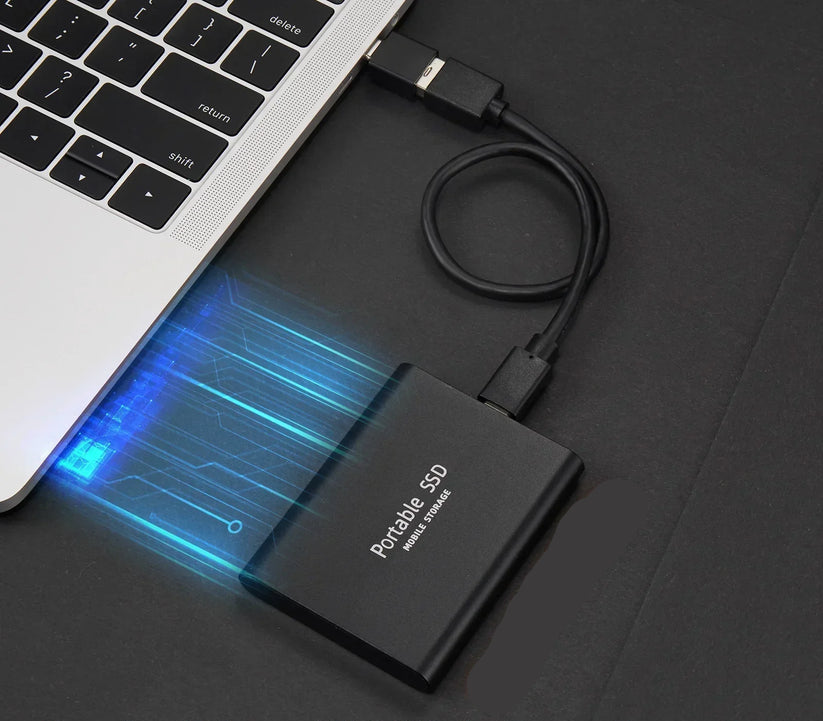 Blitzschnelle externe SSD | USB 3.1 Type-C | 500GB–2TB