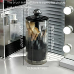 Makeup Brush Organizer with Automatic Lifting Function and Luxurious Design