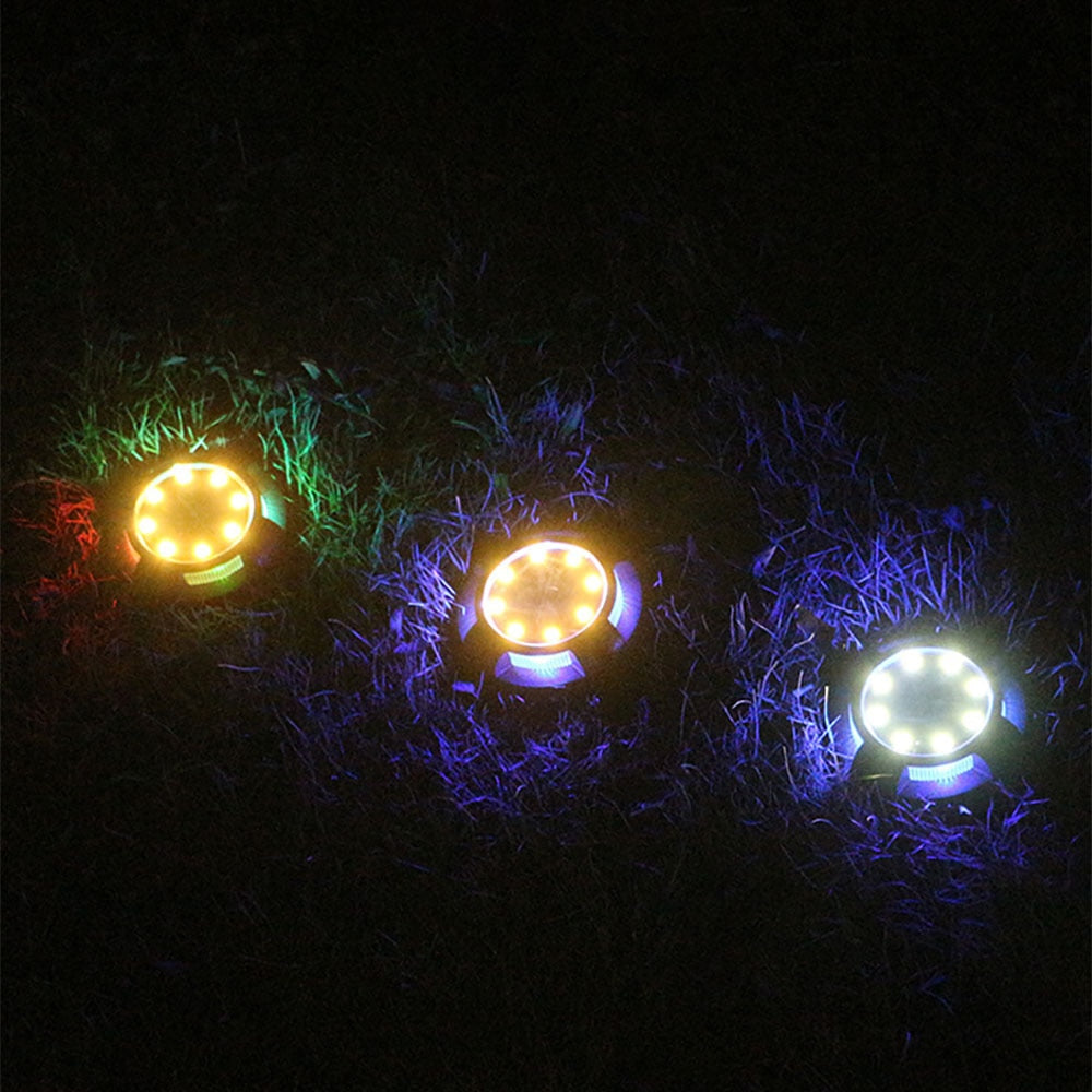 Solar-Powered Garden Lights with Color Change | LuminaGard
