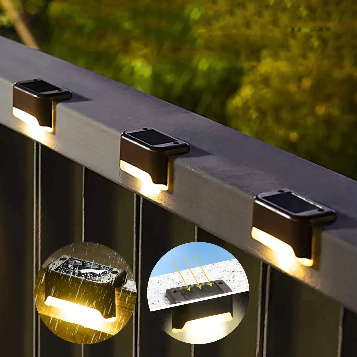 Solare Treppenlichter Set – Beleuchtung für Sicherheit und Stil