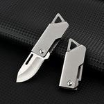 Compact Stainless Steel Folding Knife – Ideal for Outdoor and Emergencies