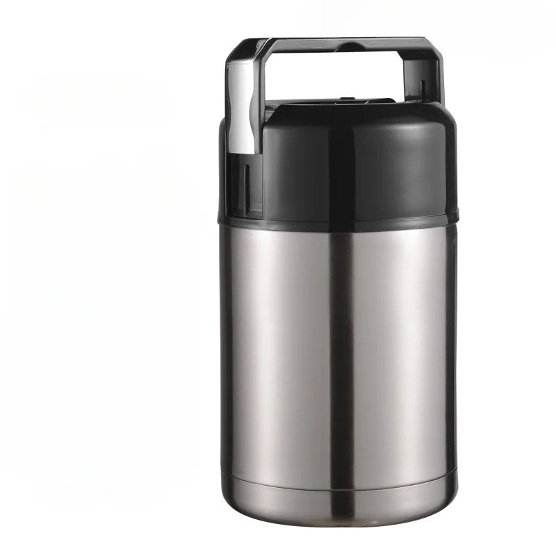 ThermoPro Lunchbox | Edelstahlbehälter | 800 ml / 1000 ml | Kochen ohne Strom