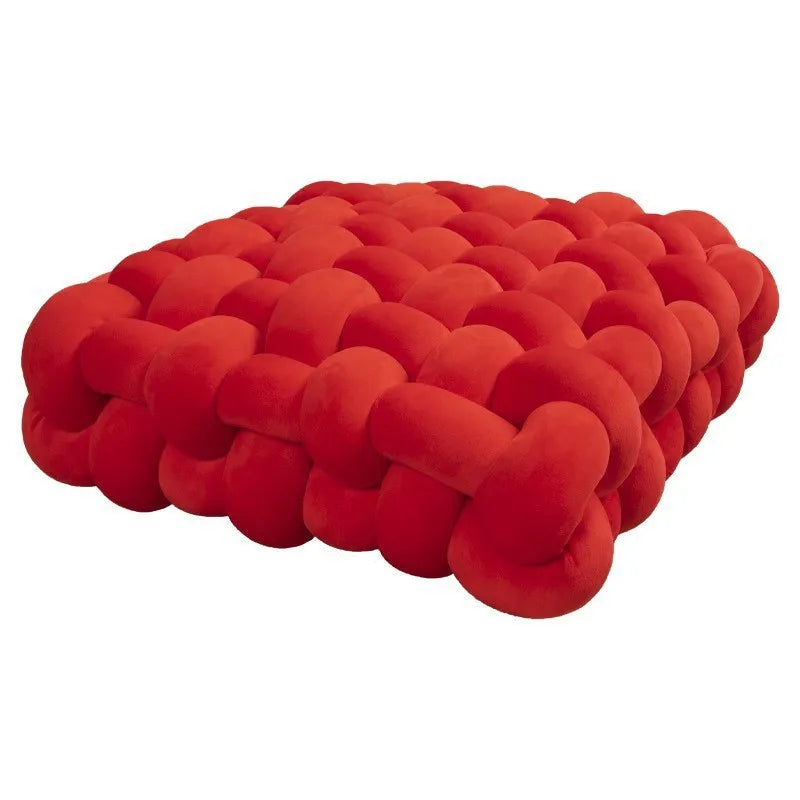 Thick Woven Knot Pillow