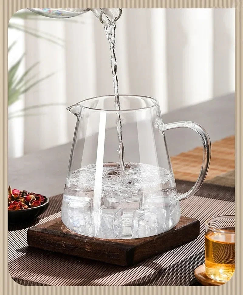 Elegant Borosilicate Glass Teapot – Ideal for Tea Lovers