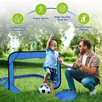 Fußballtor für Kinder – Faltbar & Tragbar | 4-in-1 Trainingssystem