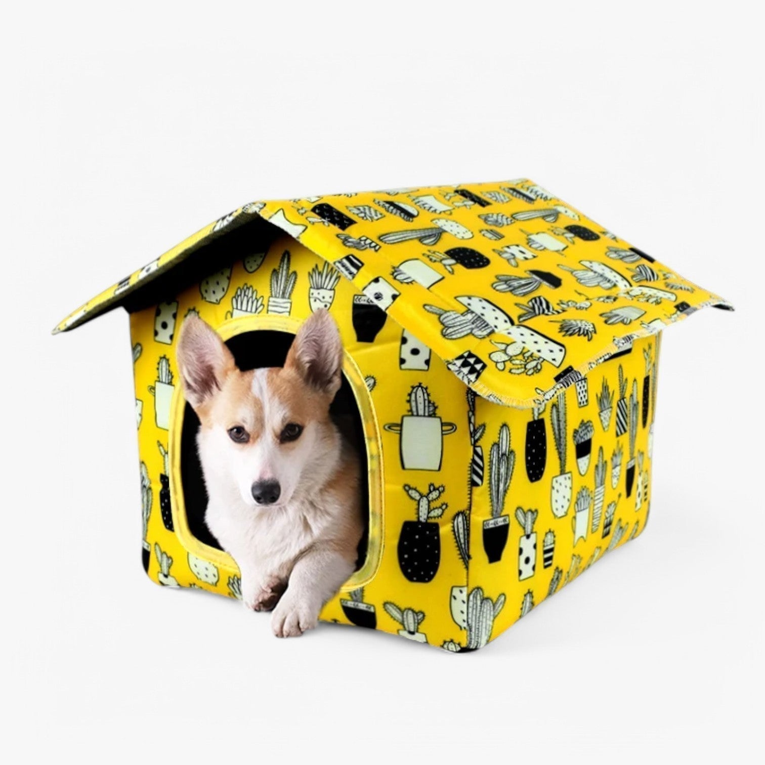 Weatherproof Pet House "CozyNest" for Cats and Small Dogs