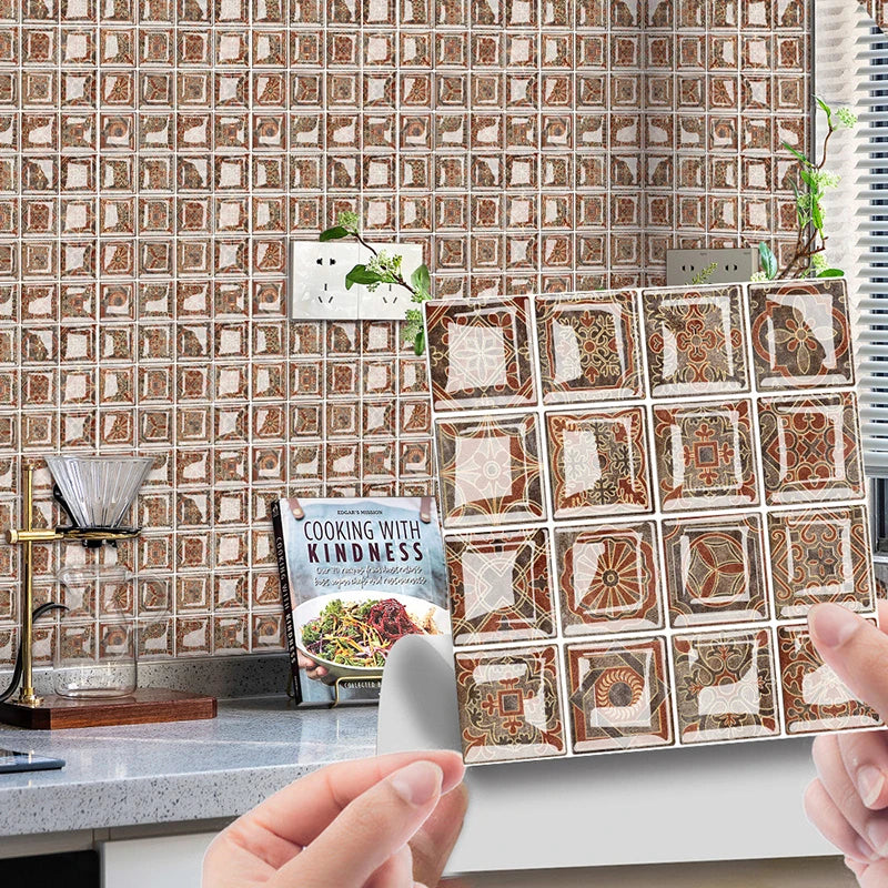 VivaMosaik 3D Wall Tile Stickers – 10 Pieces for Stylish Spaces