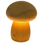 Einstellbares Holz-Nachtlicht mit USB-Ladefunktion