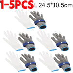 Schnittfeste Handschuhe aus Edelstahl – Optimaler Schutz für Hände
