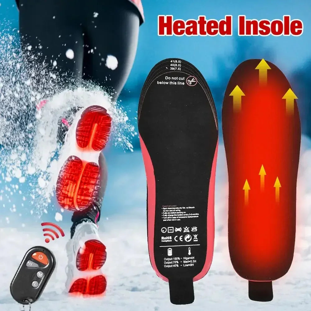 Wiederaufladbare Heizsohlen für behagliche Winterwärme