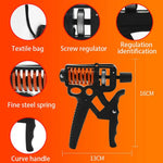 Verstellbarer Handgrifftrainer 5-165kg – Fingerdehner für Arm-, Handgelenk- und Unterarmtraining