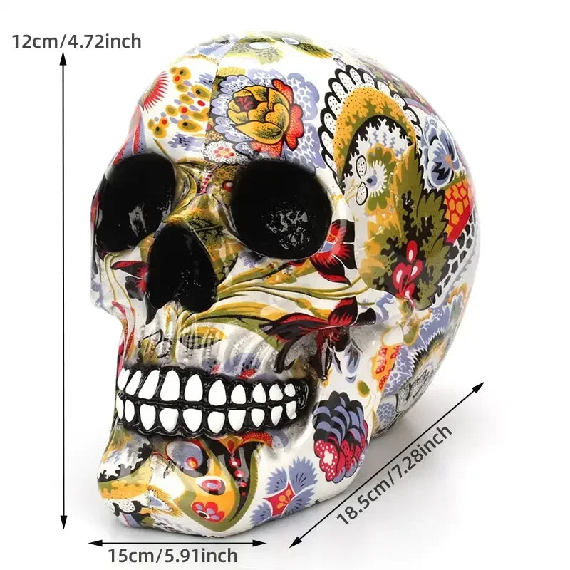 Artful Skull Decor with Mexican Design