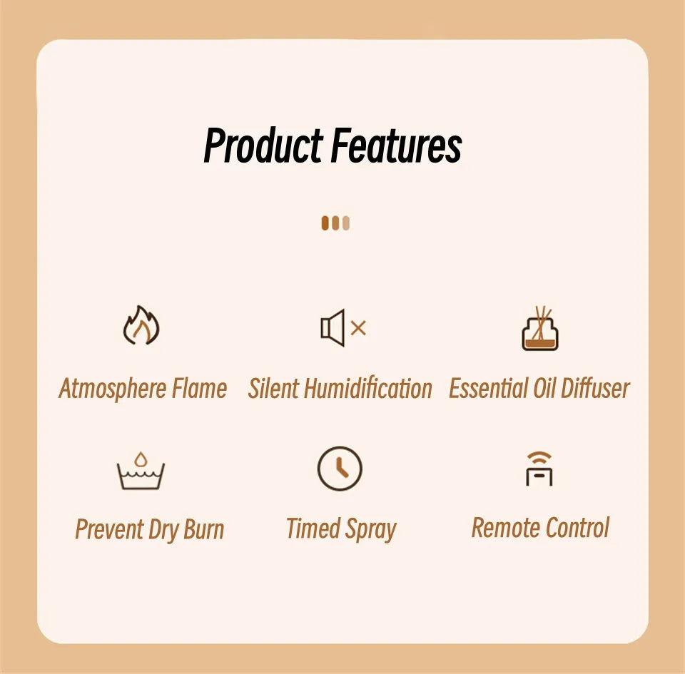 Well-being humidifier with aroma function