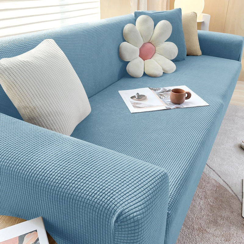 FlexiCover Elastic Sofa Covers – Protective Cover for Corner and Standard Sofas
