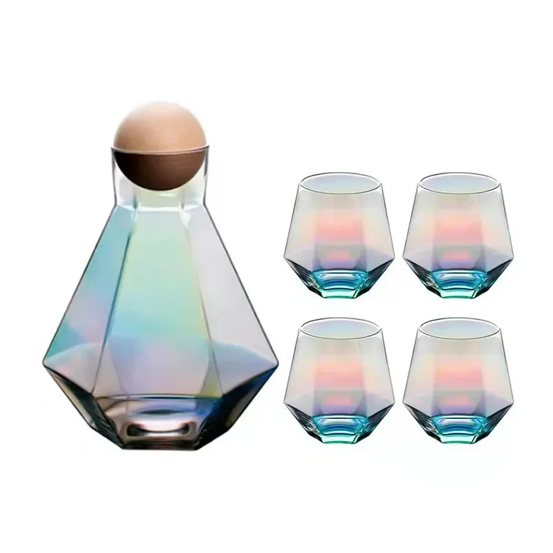 Elegantes 5-teiliges Trinkset von GlanzQuell