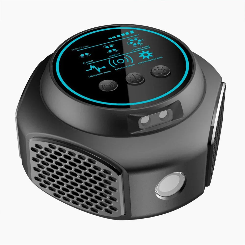 Ultrasonic pest repeller for power outlets
