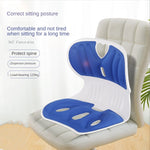 Back support seat cushion for posture correction