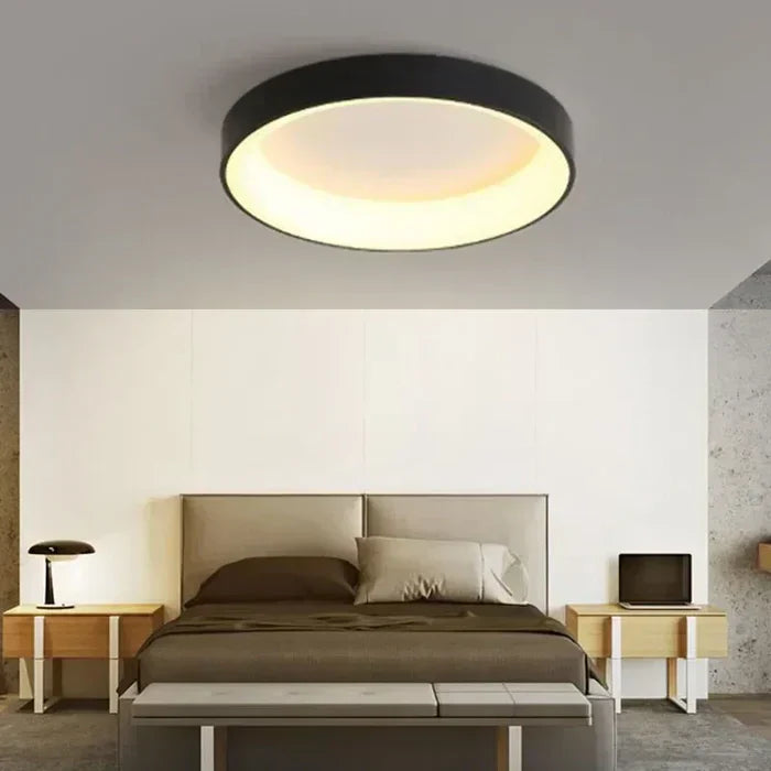 Runde LED-Deckenleuchten im skandinavischen Stil - NordicGlow