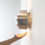 Skandinavische Wandleuchte mit Doppeltlicht - NordGlow