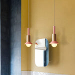 Modern Hanging Lamp Made of Wood and Metal – Stylish Lighting for Living Room and Bedroom
