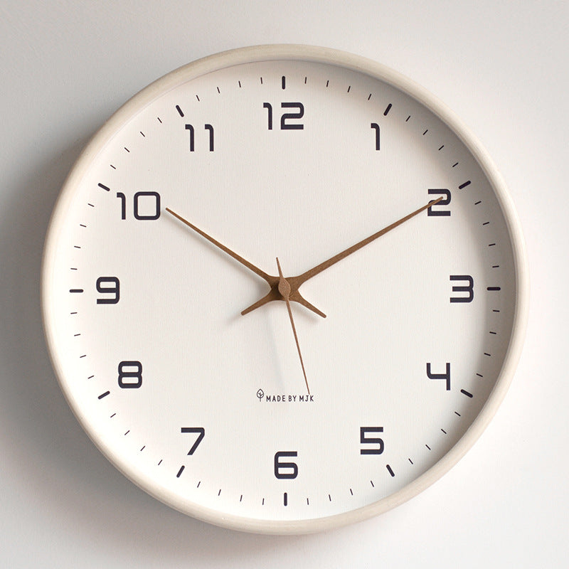 Elegant Solid Wood Wall Clock for Your Home – Minimalist Design