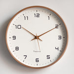Elegant Solid Wood Wall Clock for Your Home – Minimalist Design