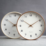 Elegant Solid Wood Wall Clock for Your Home – Minimalist Design