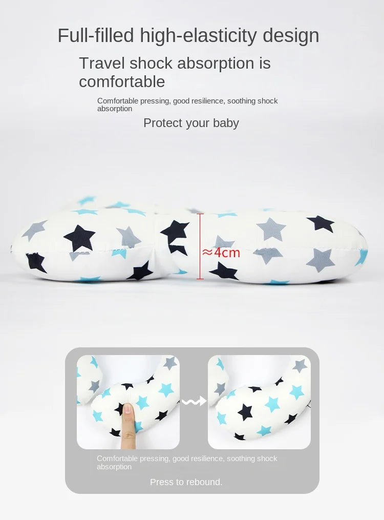 Neck Pillows for Babies in the Car, Stroller, and for Travel