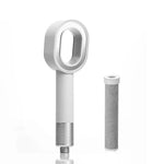 Wasserfilter-Duschkopf AquaGlow – Hochdruck, wassersparend, rundes Handmodell