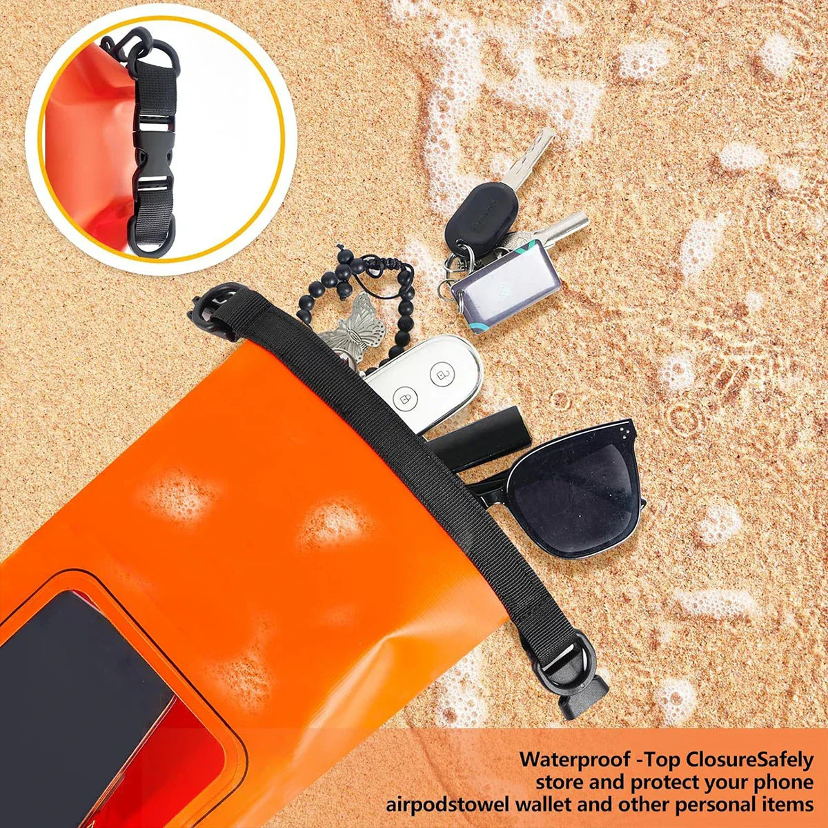 AquaShield | Robuste Wasserdichte Tasche für Outdoor-Aktivitäten