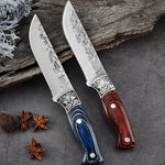 Kitchen Professional | Robust Stainless Steel Chef's Knife – Versatile Helper for Meat, Fruit, BBQ, and Filleting