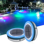 Energieeffiziente LED-Poolbeleuchtung | Schwimmend & wasserdicht in Blau