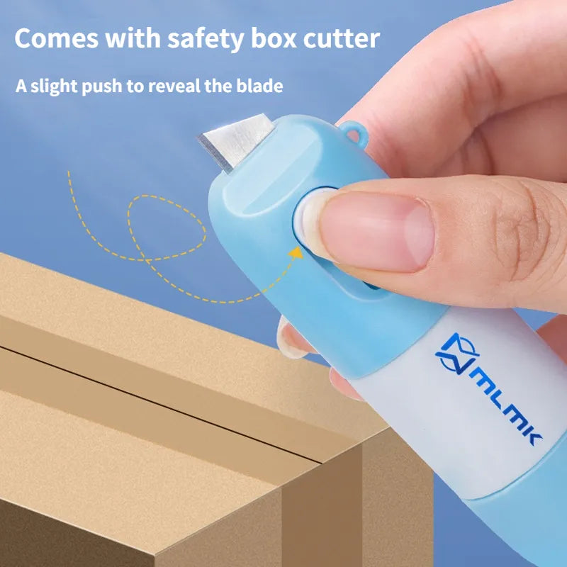 2-in-1 Package Opener with Privacy Stamp Tool