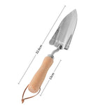 Premium 5-teiliges Gartenwerkzeug-Set | Edelstahl | Holzgriffe