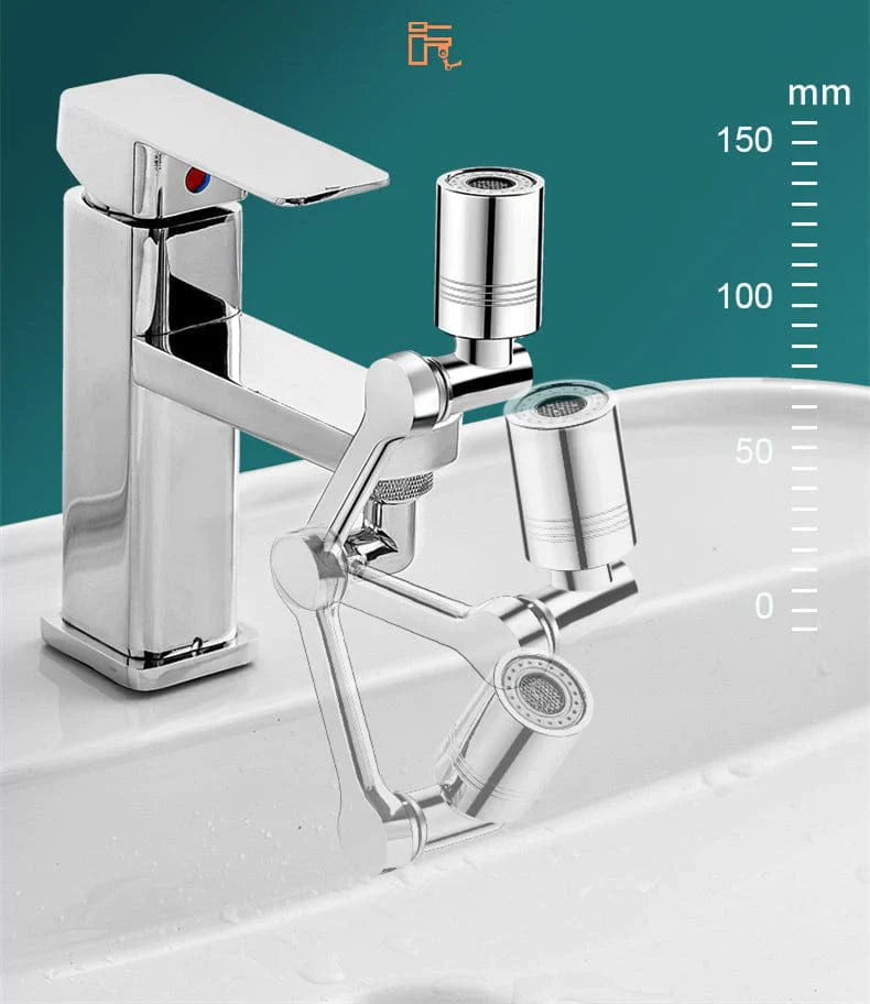 FlexiSpritz - Drehbare Wasserhahnverlängerung für optimale Kontrolle