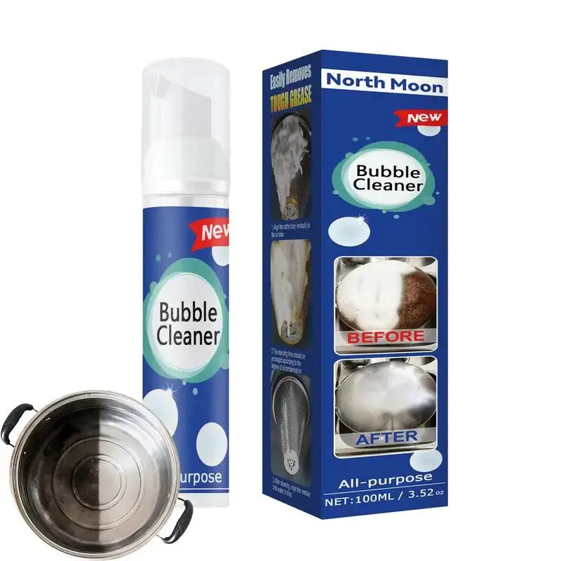 Foam Cleaner for Kitchen Surfaces – Grease Remover, No Rinsing Required