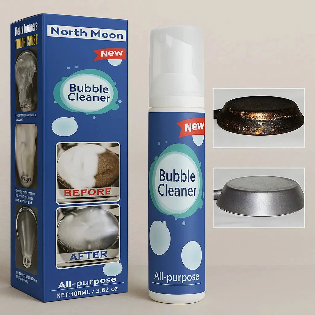 Foam Cleaner for Kitchen Surfaces – Grease Remover, No Rinsing Required