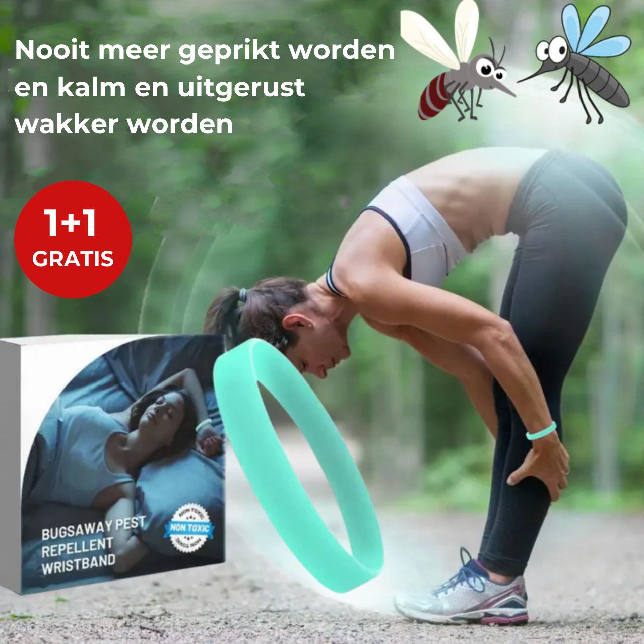 Mückenfreies Armband | Genieße sorgenfreie Nächte ohne Stiche