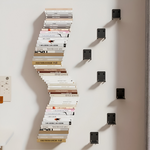 Schwebendes Bücherregal | Unsichtbare Wandhalterung für Bücher