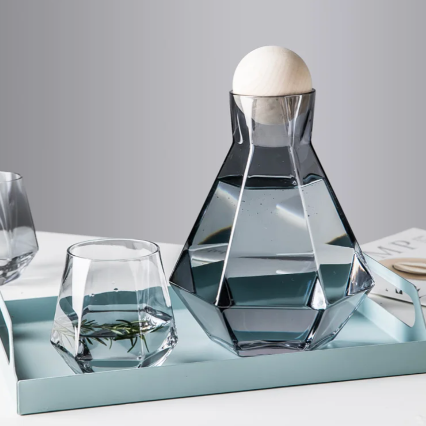 Elegantes 5-teiliges Trinkset von GlanzQuell