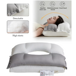 Ergonomic Neck Support Pillow – Ideal for Side Sleepers and Back Sleepers