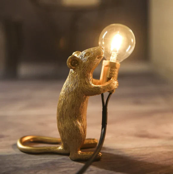Niedliche Maus-Tischlampe für eine einladende Atmosphäre