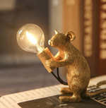 Niedliche Maus-Tischlampe für eine einladende Atmosphäre