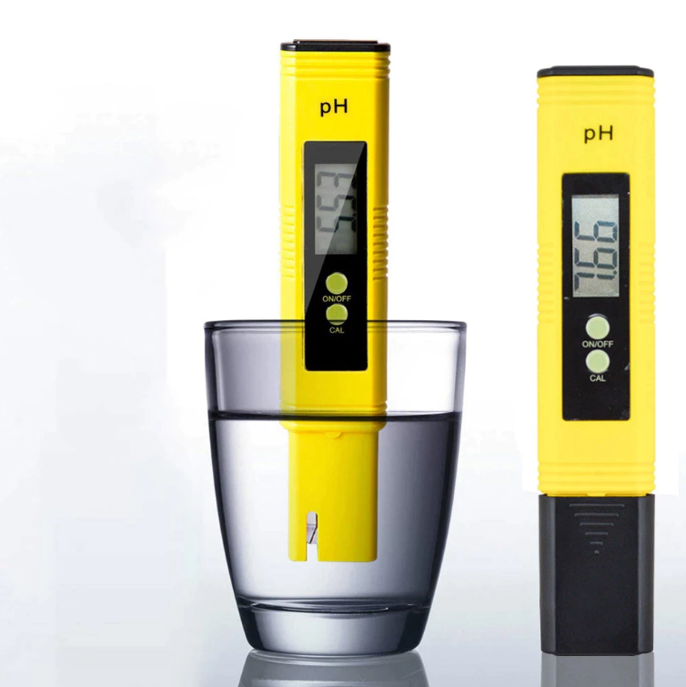 Präziser pH-Messgerät mit LCD-Anzeige für Flüssigkeiten
